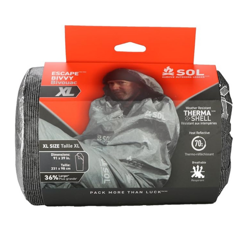 SOL Escape Bivvy XL Grey with Hood