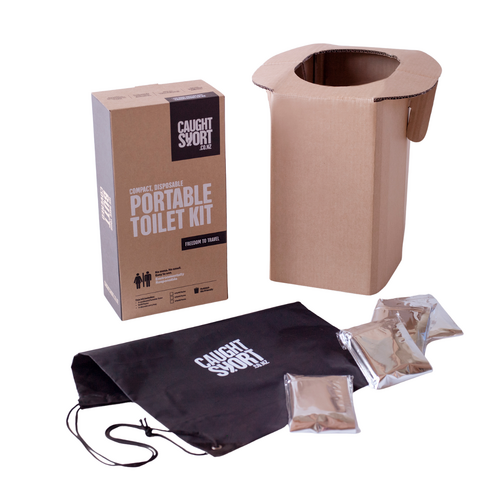 Caught Short Portable Toilet Kit