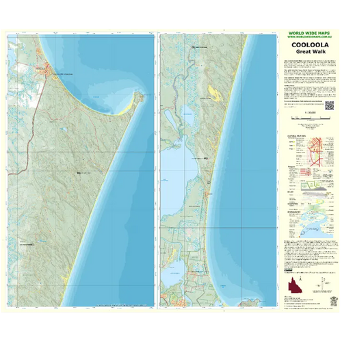 Cooloola Great Walk Map