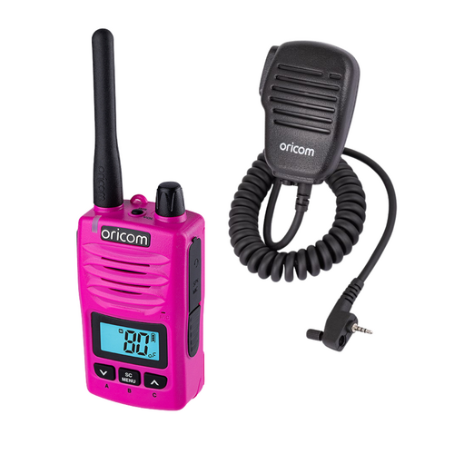 5 Watt Oricom H/held Pink with Speaker Mic