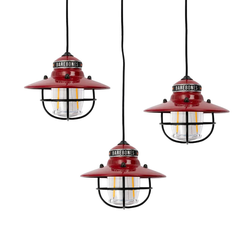 Edison String Lights Red