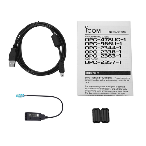  USB Programming Cable for Icom IC-410PRO