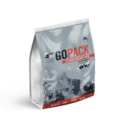 Go Pack 24hr MRE Ration Kit [Flavour: Beef Chilli Con Carne]