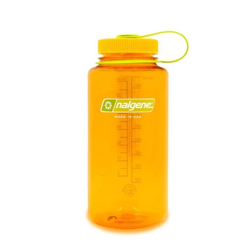 Clementine Nalgene Wide Mouth Water Bottle 1 Litre